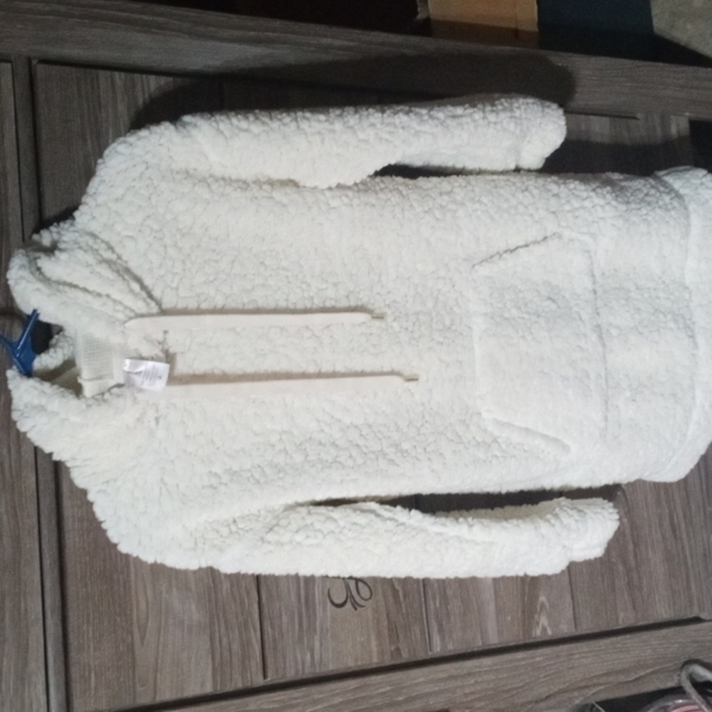 Cream no boundaries polyester hoodie